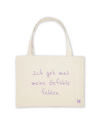 Shopper "Ich geh mal meine Gefühle fühlen."