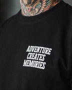 CREWNECK SWEATSHIRT "ADVENTURE CREATES MEMORIES"