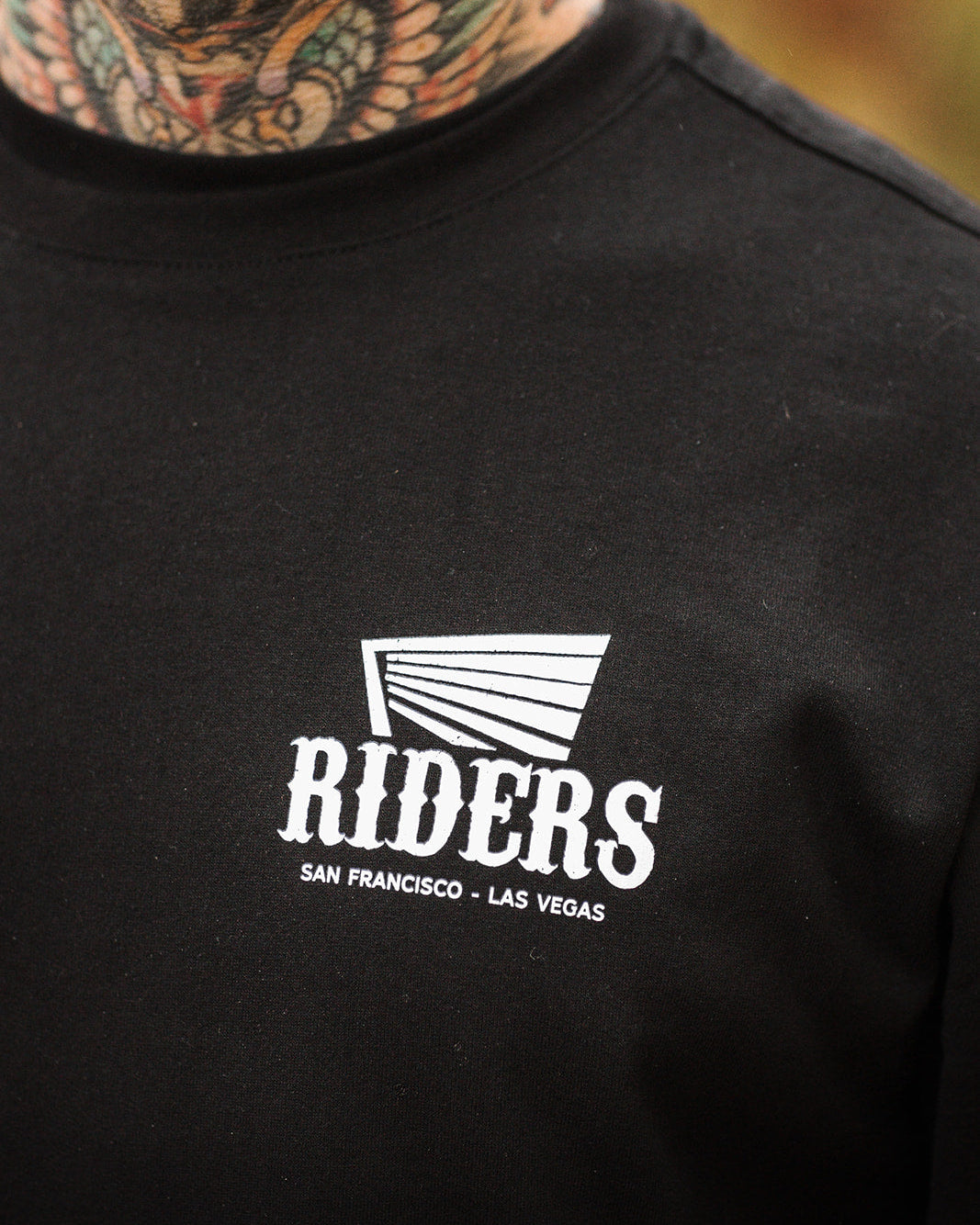 CREWNECK SWEATSHIRT "RIDERS"