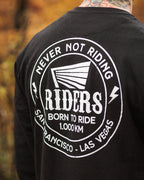 CREWNECK SWEATSHIRT "RIDERS"