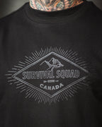 CREWNECK SWEATSHIRT "SURVIVAL SQUAD" BERGE